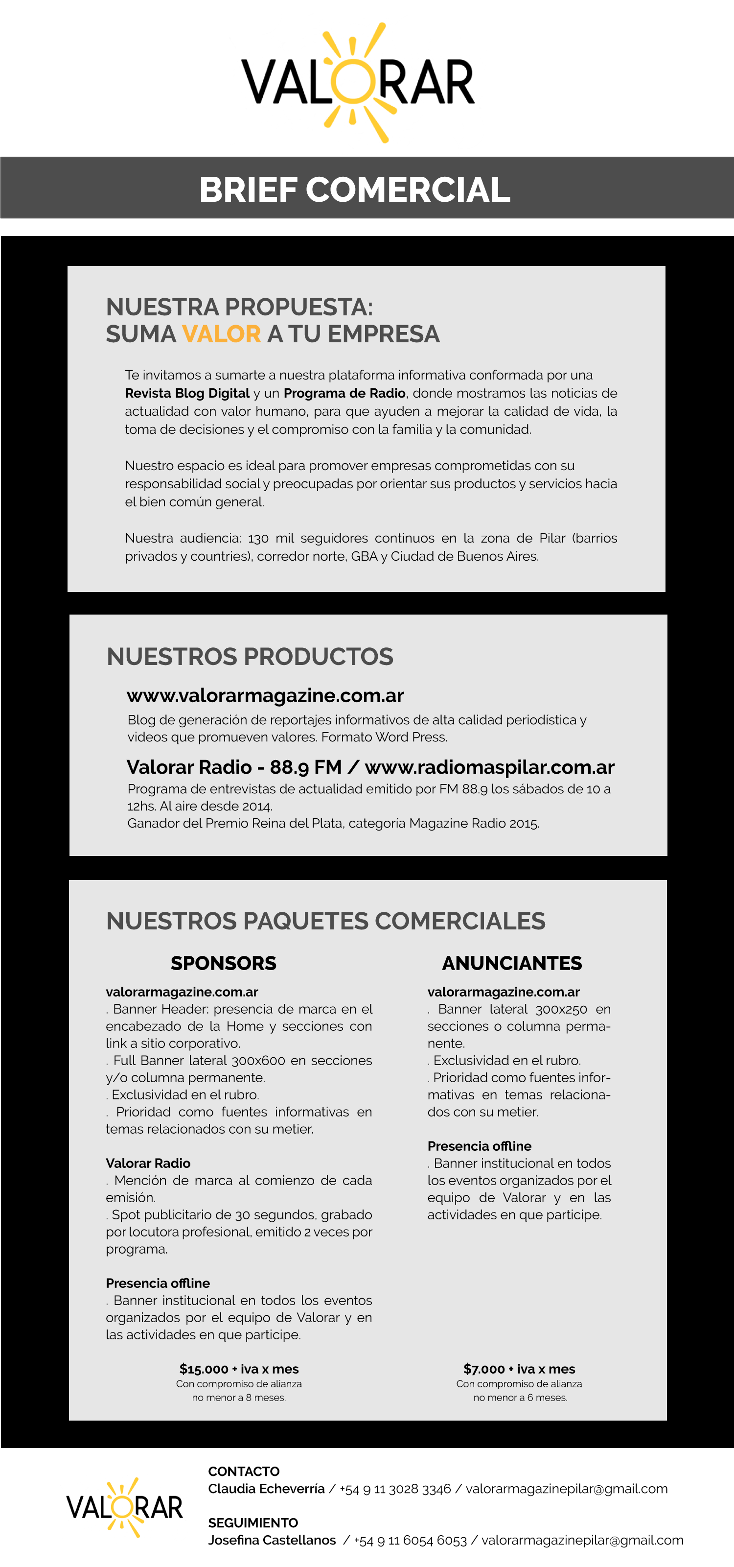 Propuesta comercial