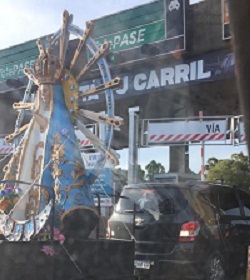 Virgen cortada foto