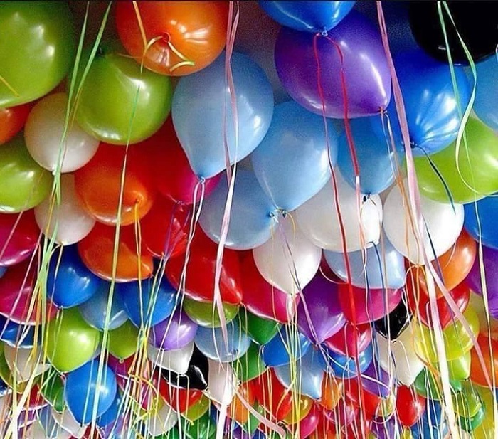 Globos de felicidad
